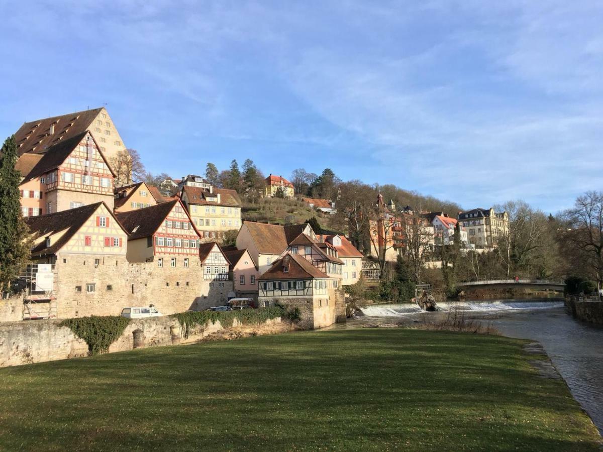 Tiny Ferienwohnung Am Stadtpark Schwäbisch Hall Kültér fotó